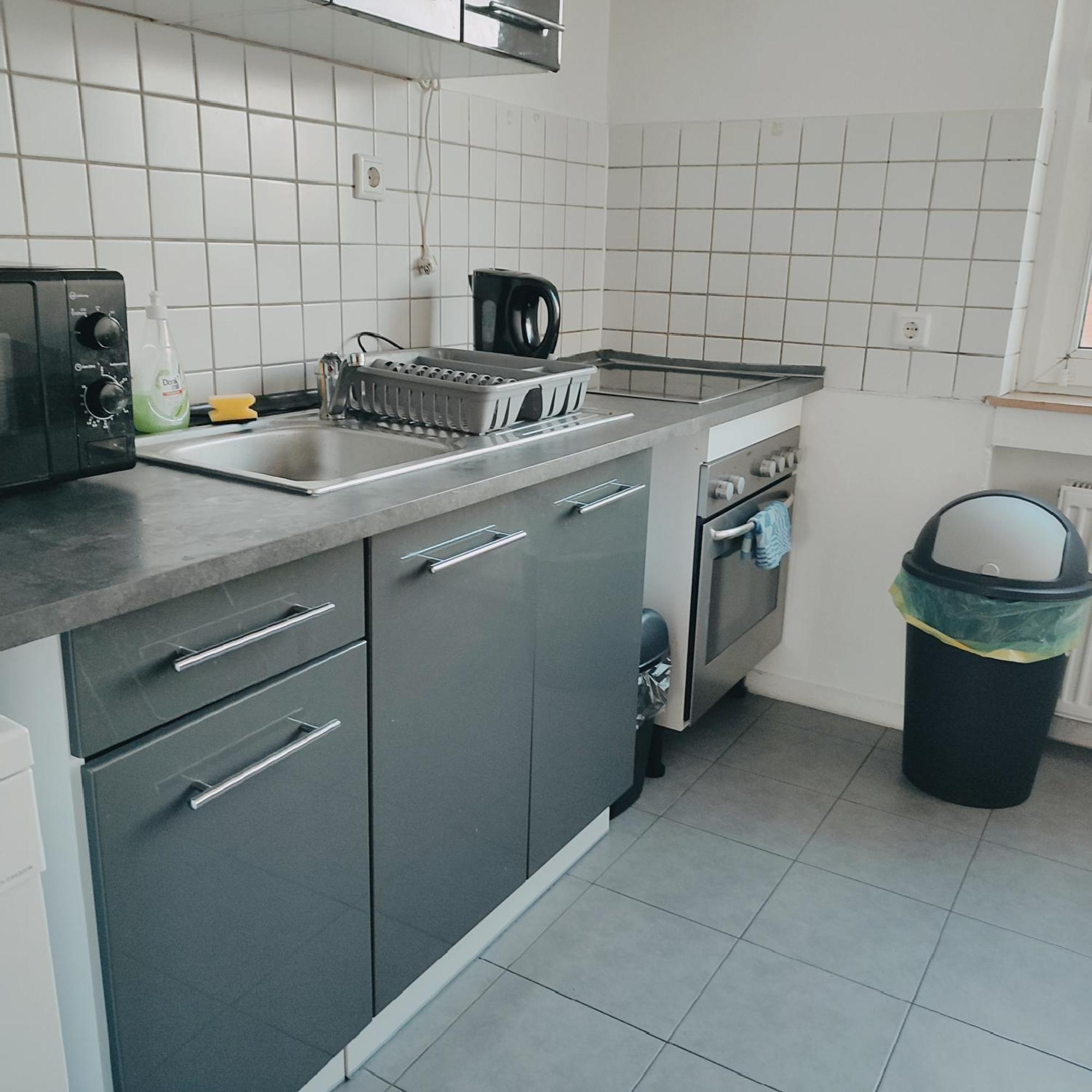 Monteur-Ferien-Messewohnung Mettmann 6 Personen 2 Og Eksteriør billede